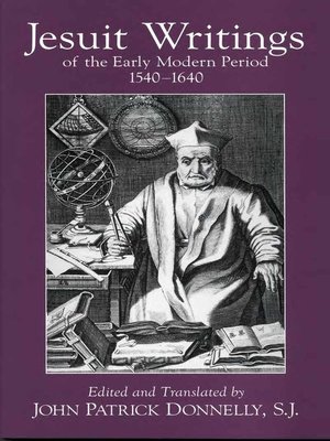 cover image of Jesuit Writings of the Early Modern Period